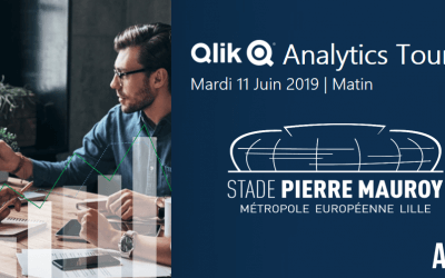 Qlik Analytics Tour de Lille – le Mardi 11 Juin 2019 – Stade Pierre Mauroy – Qlik Sense Event