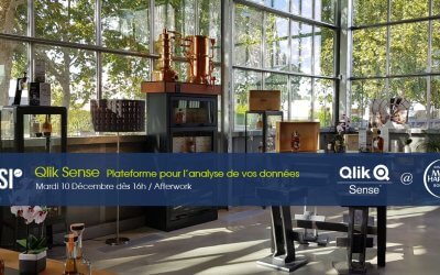 AfterWork / Nouveautés Qlik – Le Mardi 10 Décembre 2019 à Bordeaux