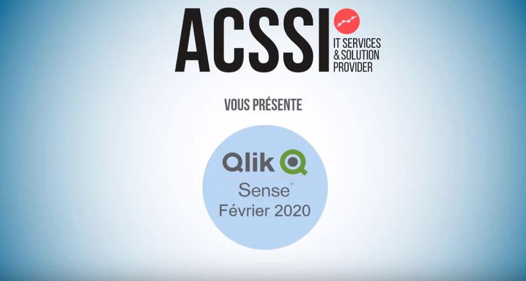 Qlik Sense Février 2020 est sortie ! Découvrez en moins de 5 minutes les nouveautés dans cette vidéo