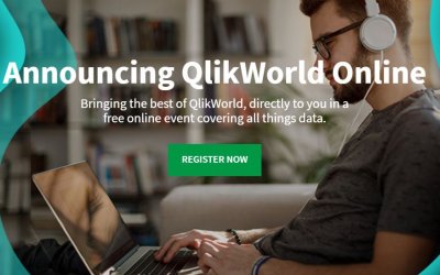 QlikWorld 2020 – Événement Virtuel les 24 et 25 Juin