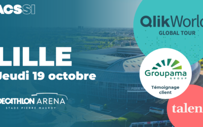 QlikWorld Global Tour 2023 à Lille – Jeudi 19 octobre