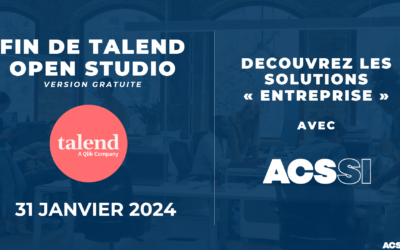 Fin de Talend Open Studio le 31 janvier 2024 – TOS ne sera plus disponible en téléchargement