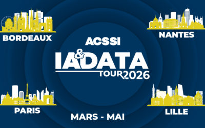 ACSSI IA DATA TOUR 2026 – Lille, Paris, Nantes, Bordeaux