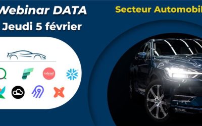WEBINAR – Plateforme Data dans le secteur Automobile – jeudi 5 février